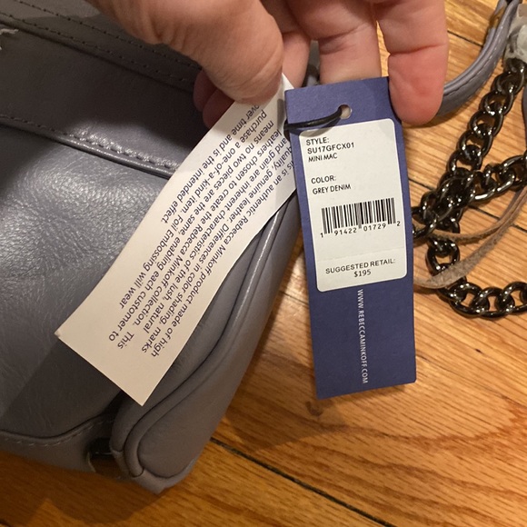 BN Rebecca Minkoff Mini Mac leather crossbody - Picture 5 of 9